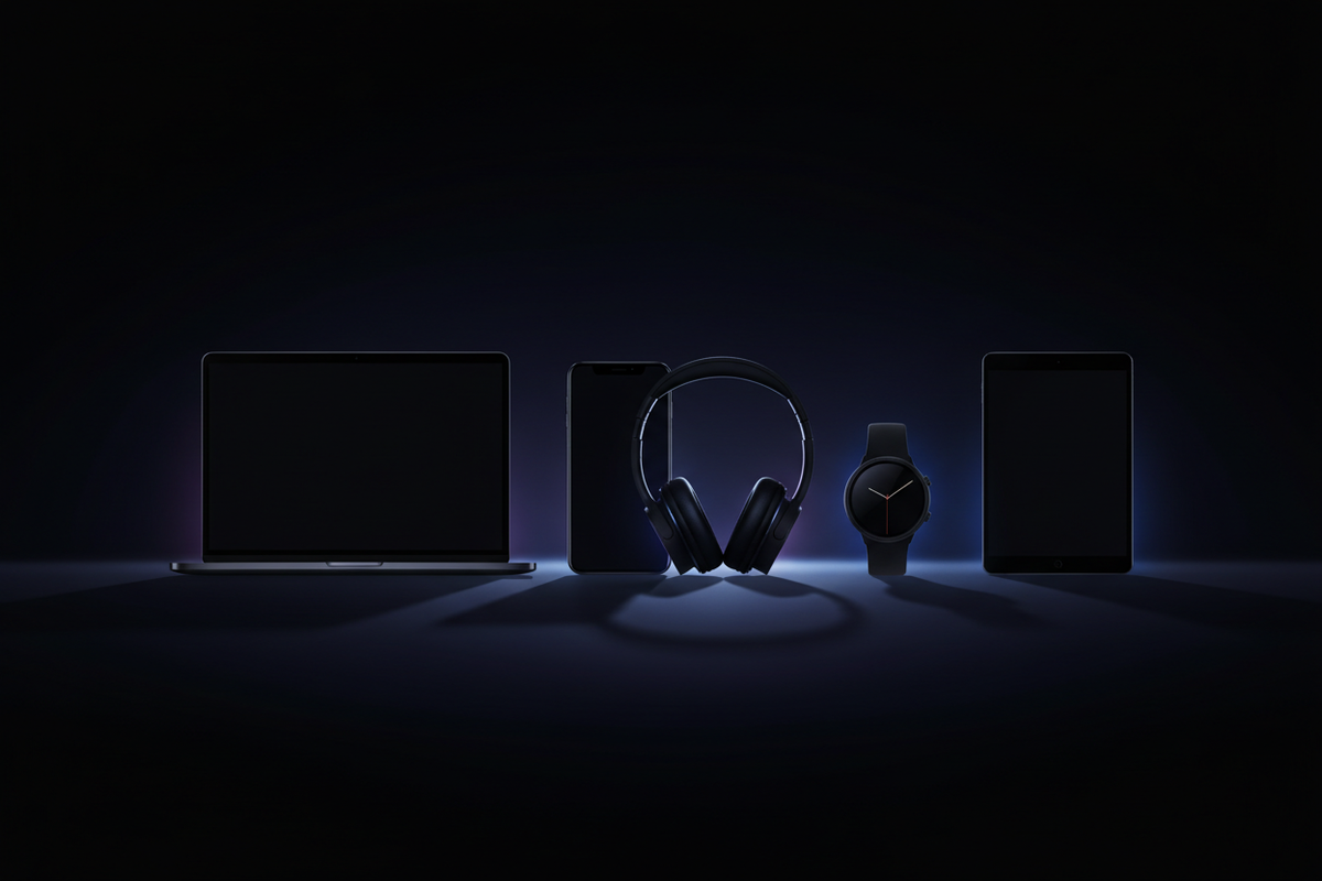 Premium Electronic Products Hero